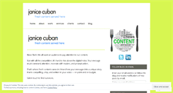 Desktop Screenshot of janicecuban.com